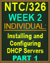 NTC/326 DHCP Servers Part 1